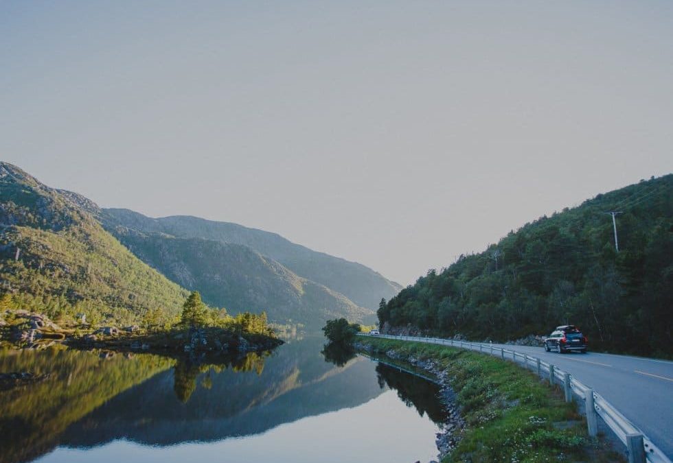 2200 km är körda. Touchdown Lofoten!